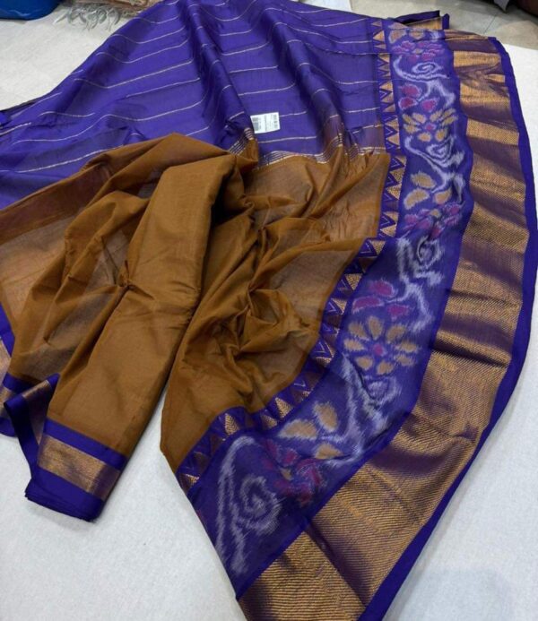 Pure Cotton Pochampally Gadwal Saree