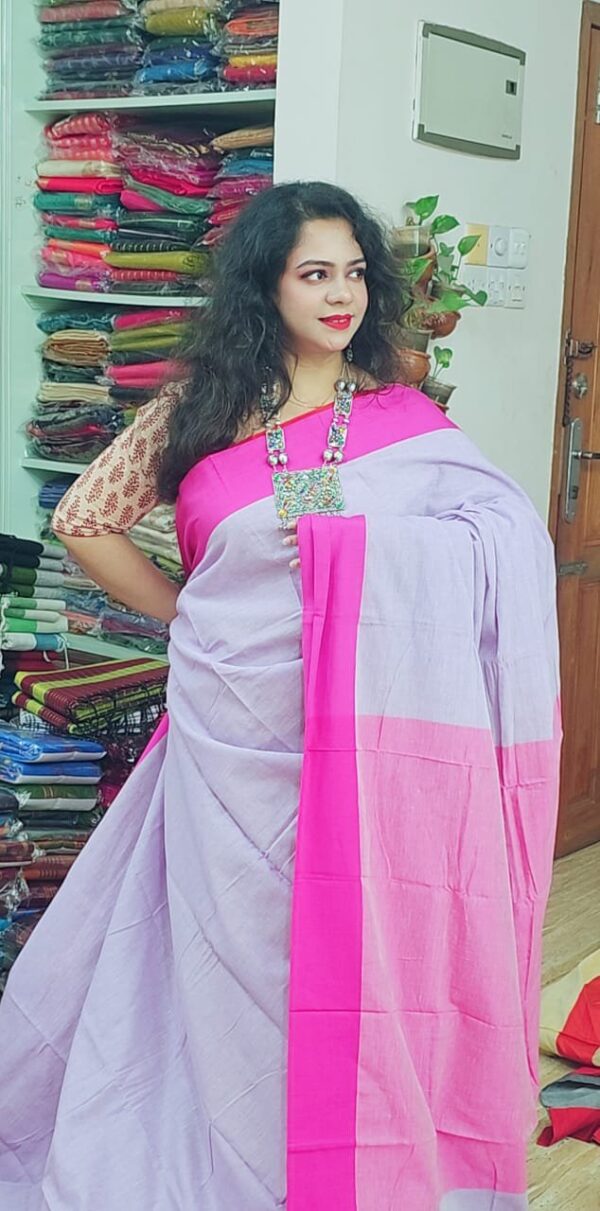 Desi andi cotton saree for Women - Image 2