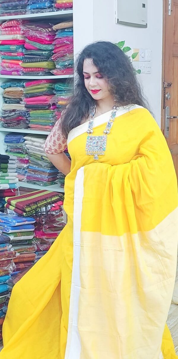 Desi andi cotton saree for Women. - Image 2