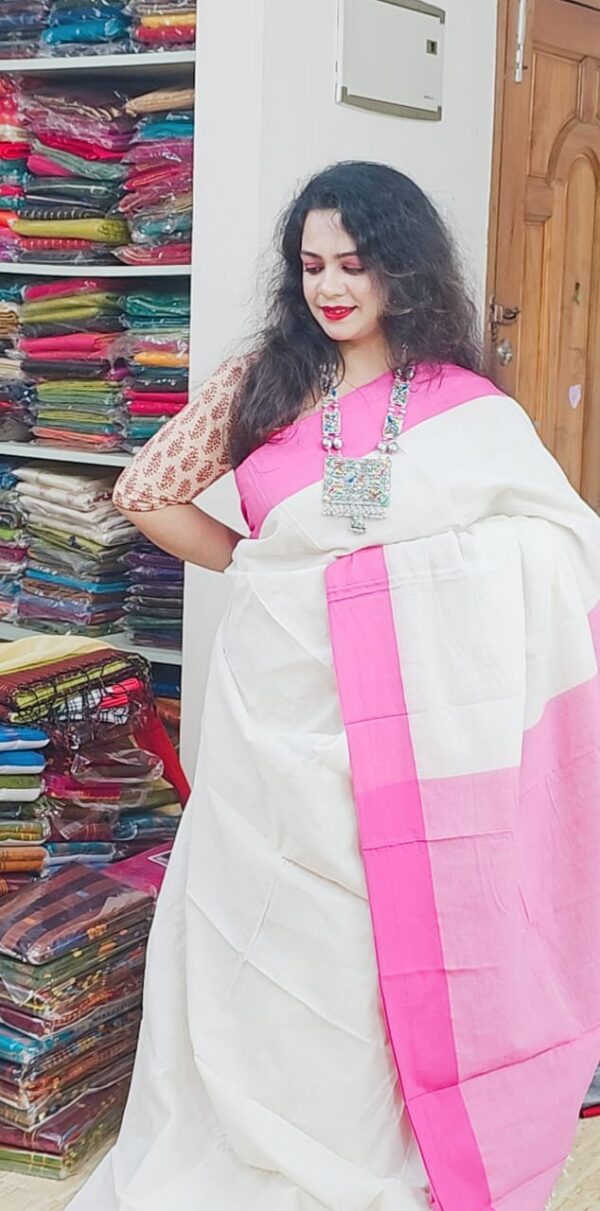 Desi andi cotton saree for Women - Image 2