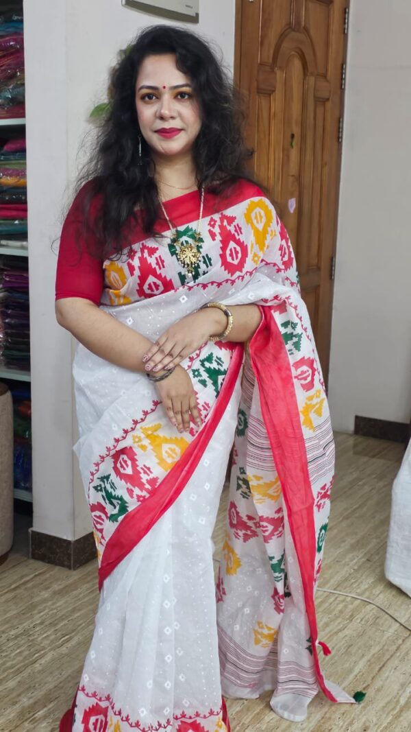 Soft Half Silk Saree - Image 4