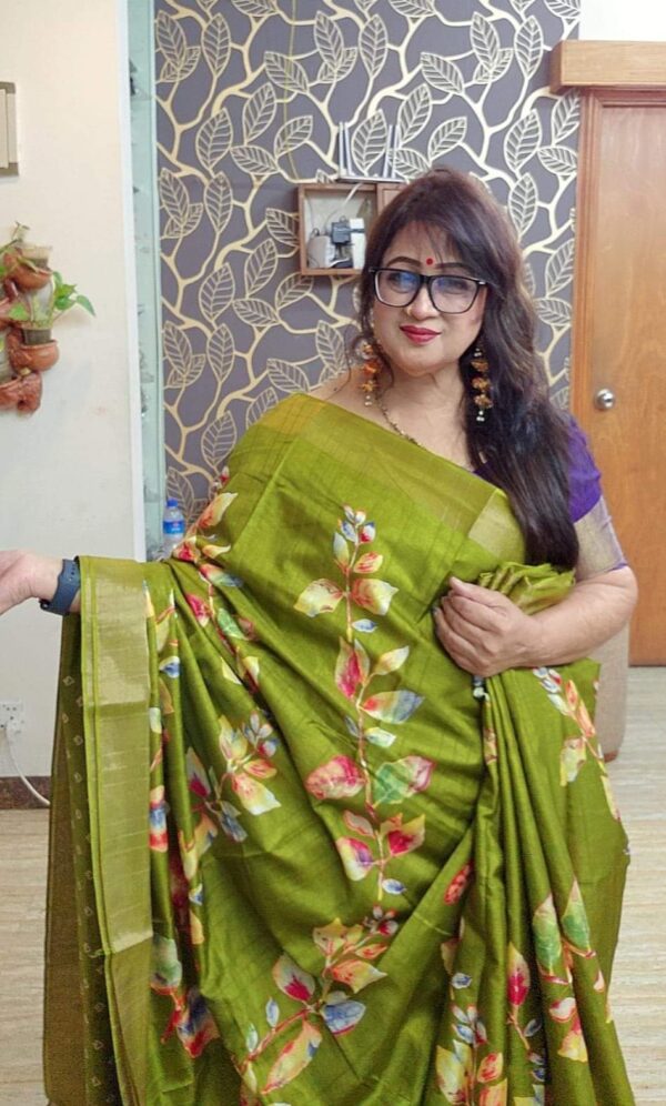 Tasar Silk Saree