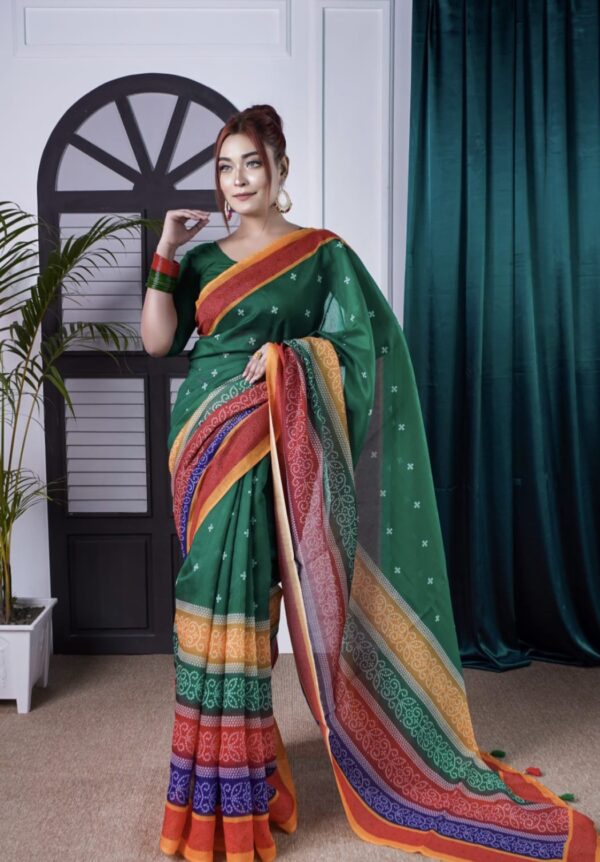 Soft Silk Saree - Digital Print