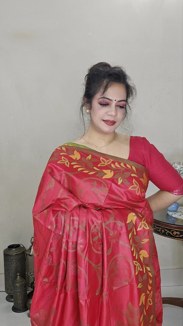 Budget-Friendly Silk Tontuj Saree - Image 2